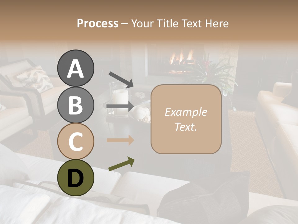 Indoors Home Rug PowerPoint Template