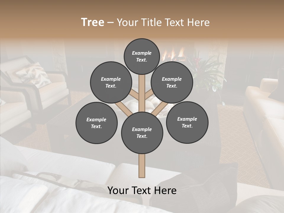 Indoors Home Rug PowerPoint Template