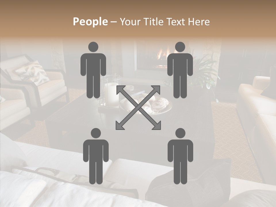 Indoors Home Rug PowerPoint Template