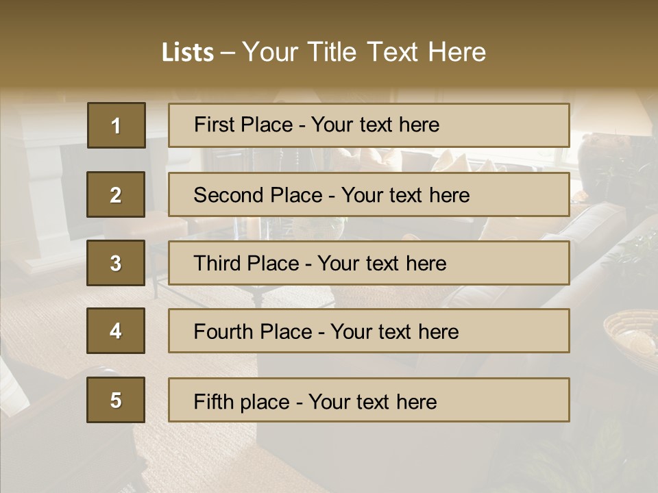 House Residential Suburb PowerPoint Template