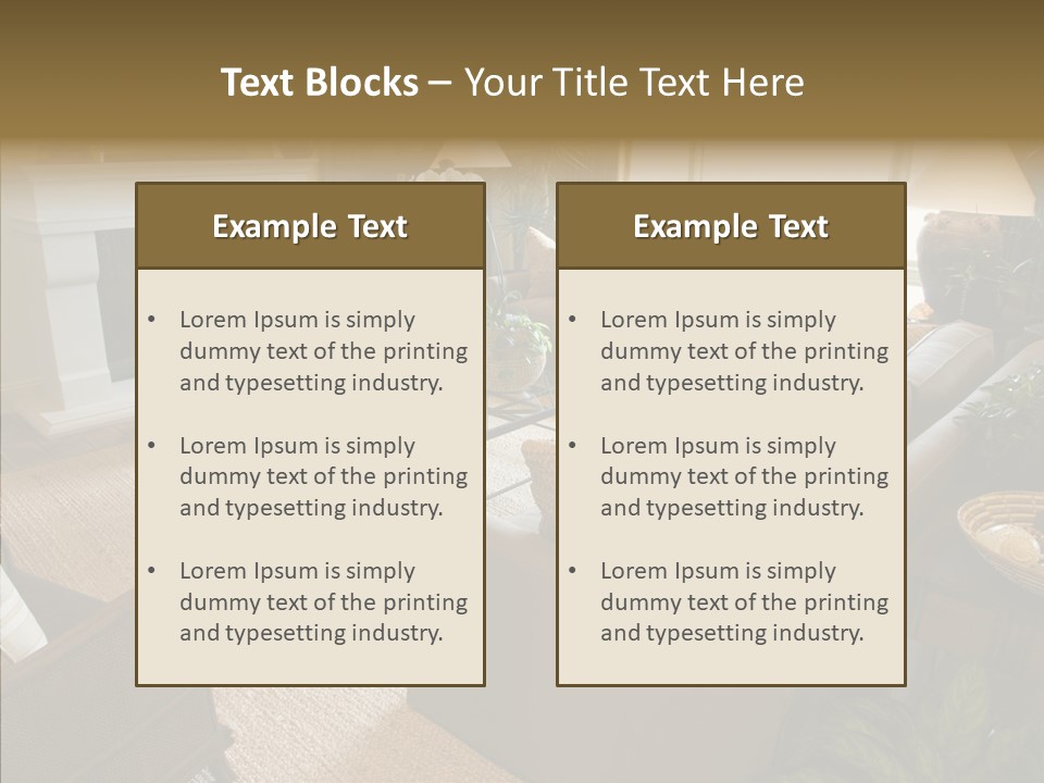 House Residential Suburb PowerPoint Template