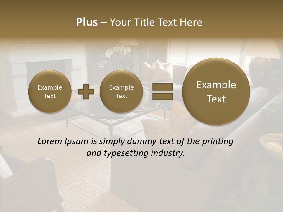 House Residential Suburb PowerPoint Template