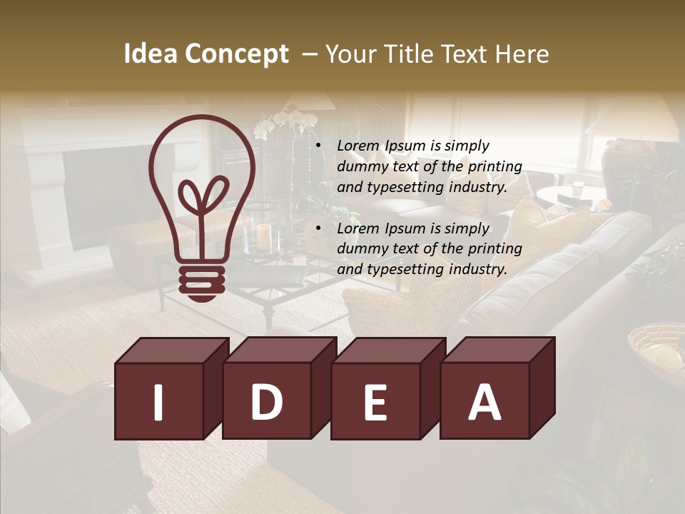 House Residential Suburb PowerPoint Template