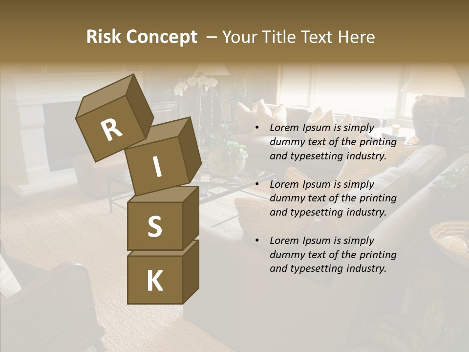 House Residential Suburb PowerPoint Template