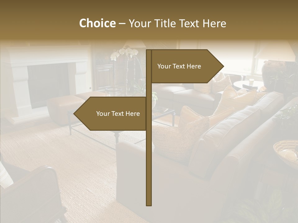 House Residential Suburb PowerPoint Template