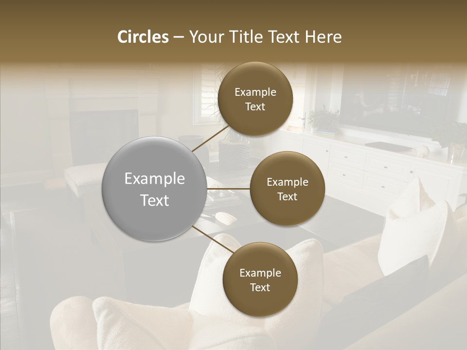 Residential Lounge Study PowerPoint Template