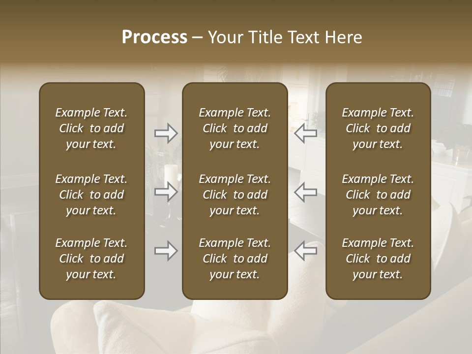 Residential Lounge Study PowerPoint Template