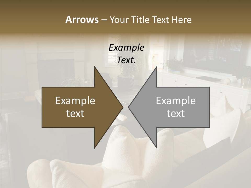 Residential Lounge Study PowerPoint Template