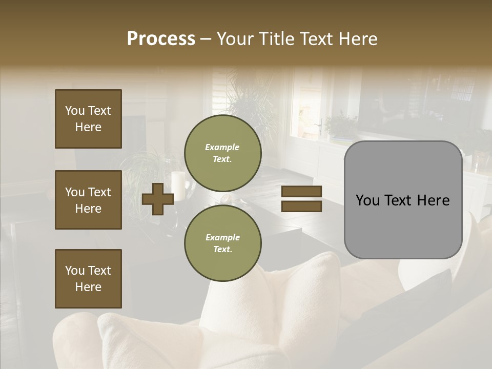 Residential Lounge Study PowerPoint Template