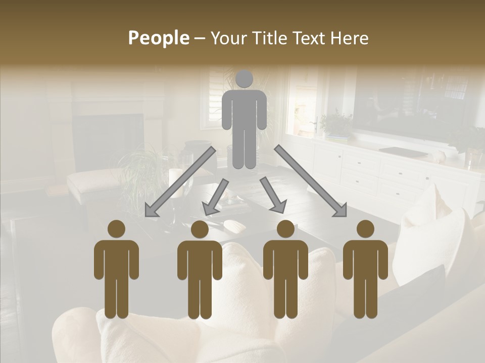 Residential Lounge Study PowerPoint Template