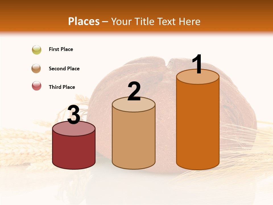 Background Objects Yellow PowerPoint Template