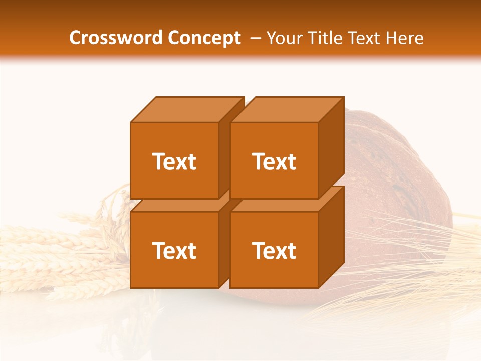 Background Objects Yellow PowerPoint Template