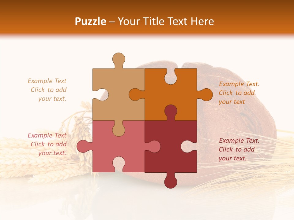 Background Objects Yellow PowerPoint Template