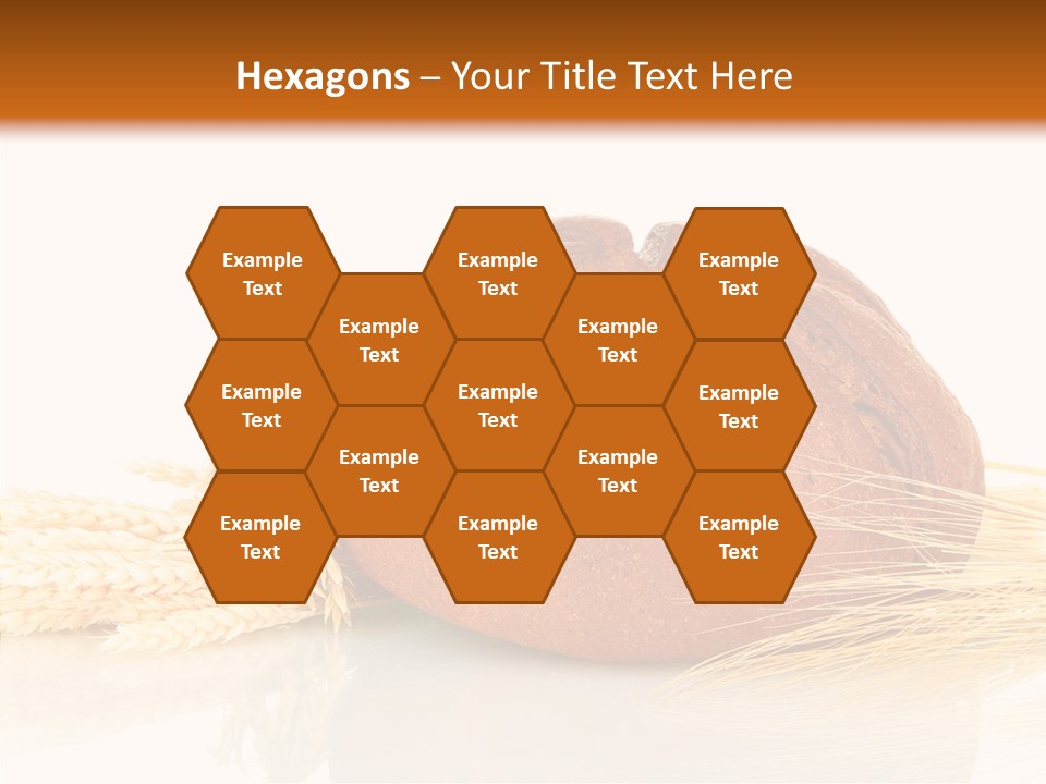 Background Objects Yellow PowerPoint Template