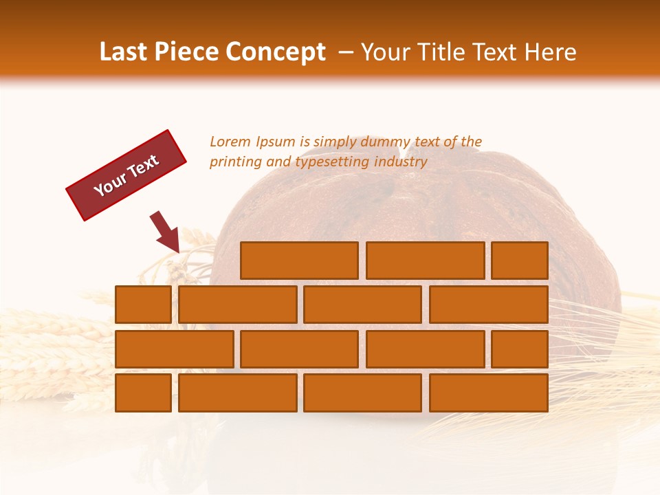 Background Objects Yellow PowerPoint Template