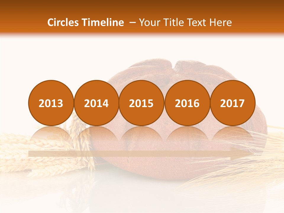 Background Objects Yellow PowerPoint Template