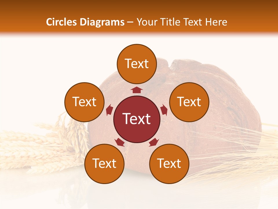 Background Objects Yellow PowerPoint Template