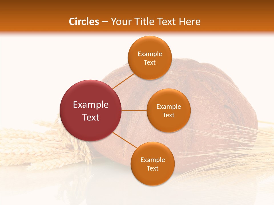 Background Objects Yellow PowerPoint Template