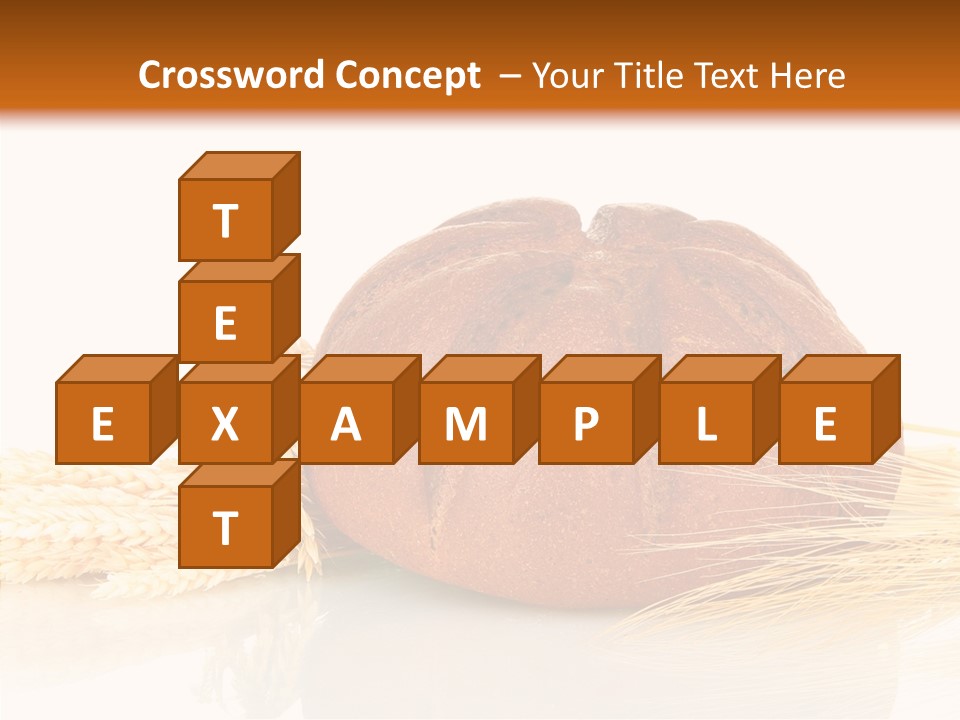 Background Objects Yellow PowerPoint Template