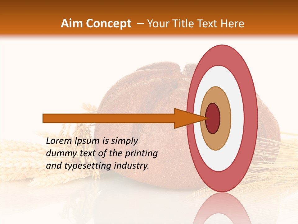 Background Objects Yellow PowerPoint Template