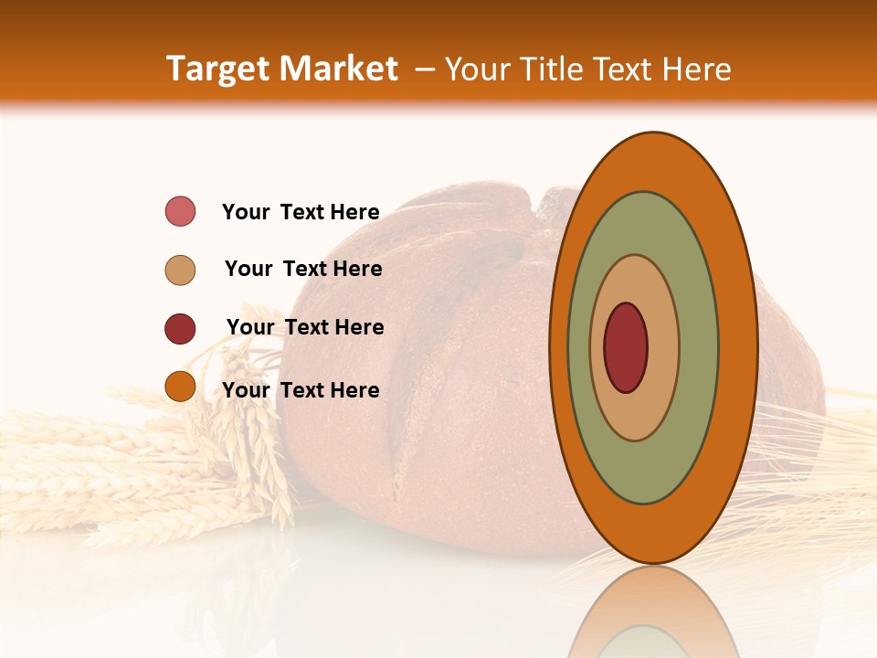 Background Objects Yellow PowerPoint Template