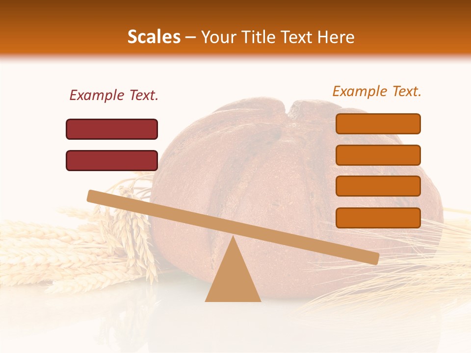 Background Objects Yellow PowerPoint Template