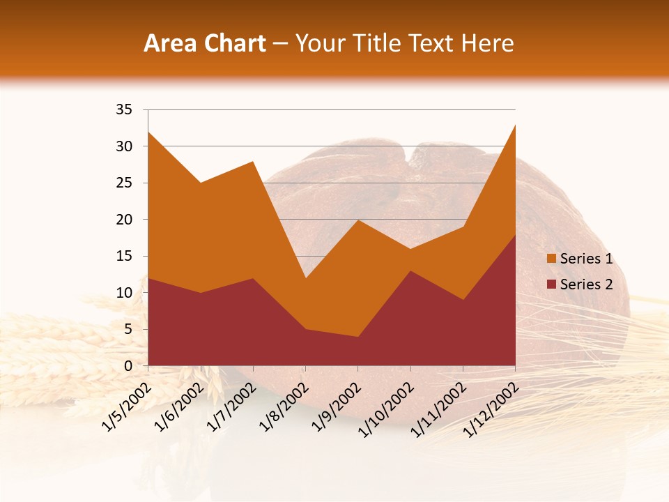 Background Objects Yellow PowerPoint Template