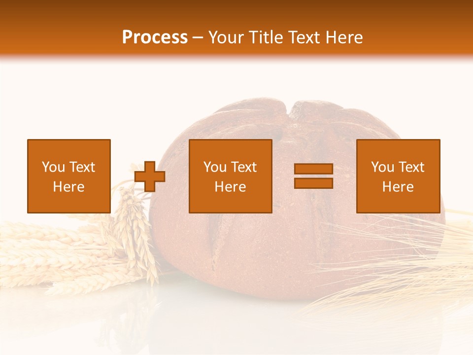 Background Objects Yellow PowerPoint Template