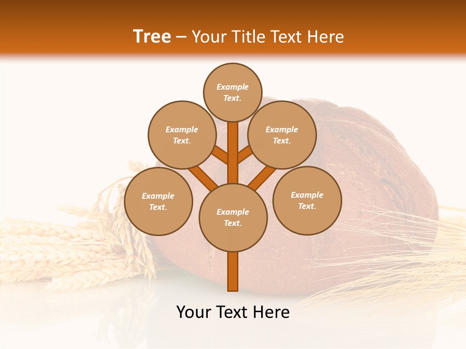 Background Objects Yellow PowerPoint Template