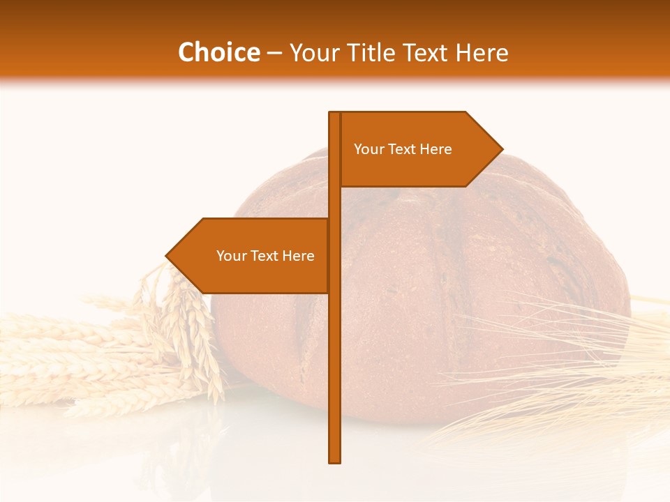 Background Objects Yellow PowerPoint Template