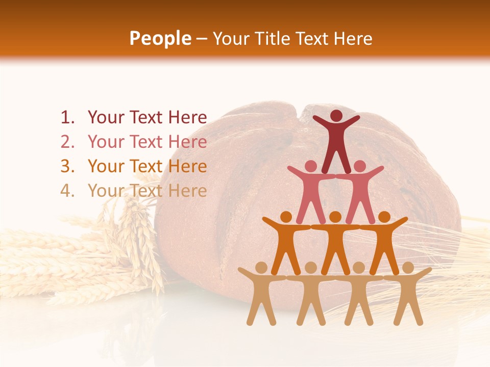 Background Objects Yellow PowerPoint Template