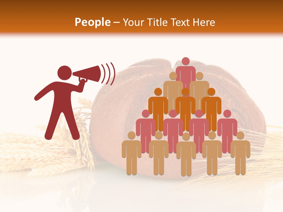 Background Objects Yellow PowerPoint Template