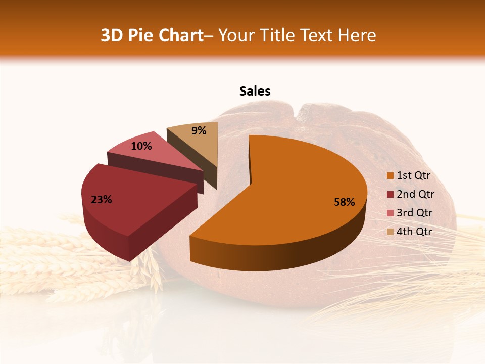 Background Objects Yellow PowerPoint Template