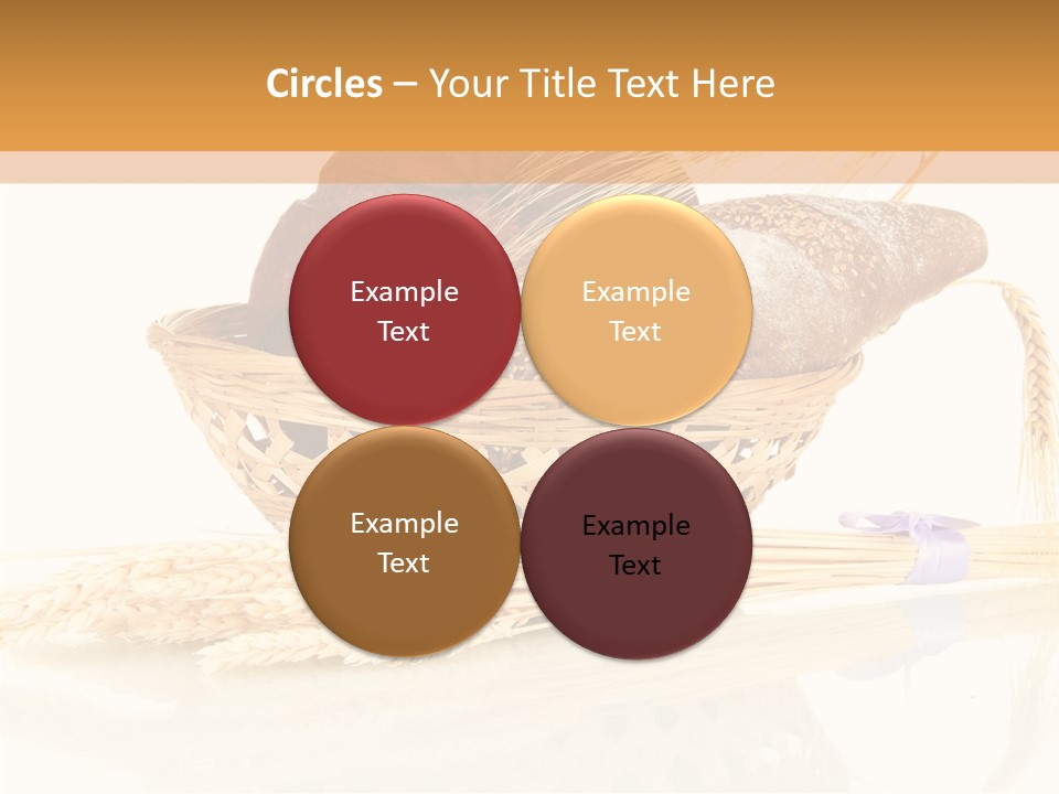 Bunch Spikelets Healthy PowerPoint Template