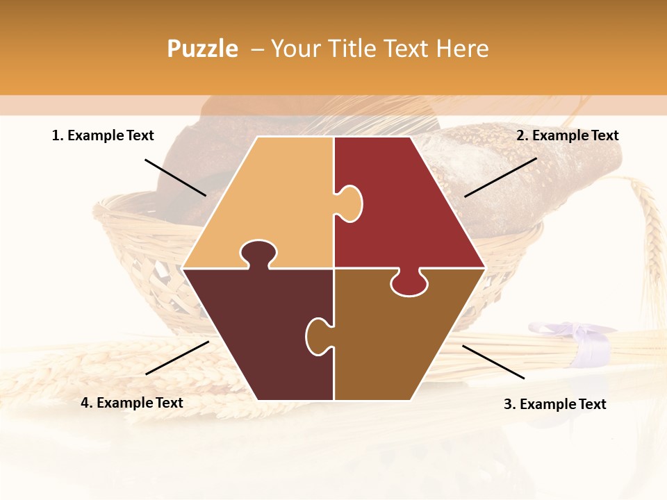 Bunch Spikelets Healthy PowerPoint Template