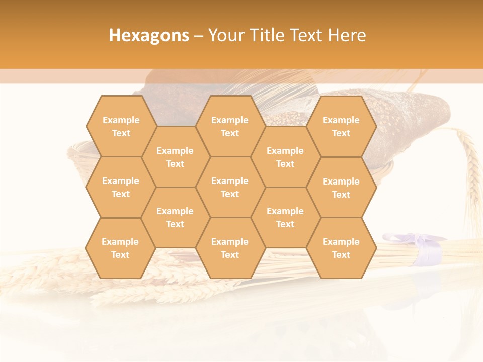 Bunch Spikelets Healthy PowerPoint Template