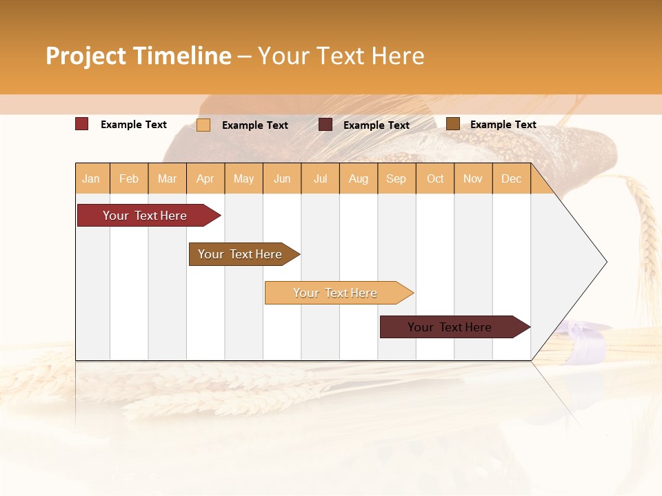 Bunch Spikelets Healthy PowerPoint Template