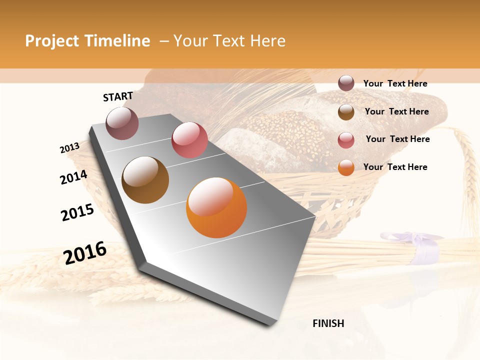 Bunch Spikelets Healthy PowerPoint Template