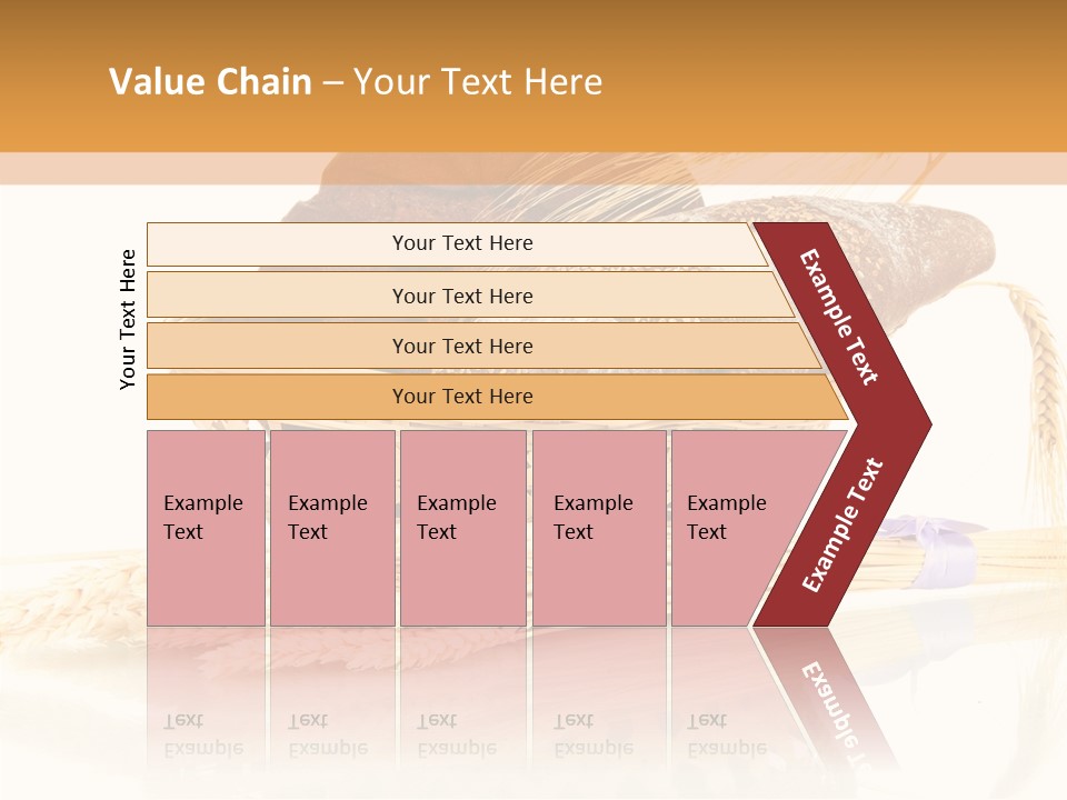 Bunch Spikelets Healthy PowerPoint Template