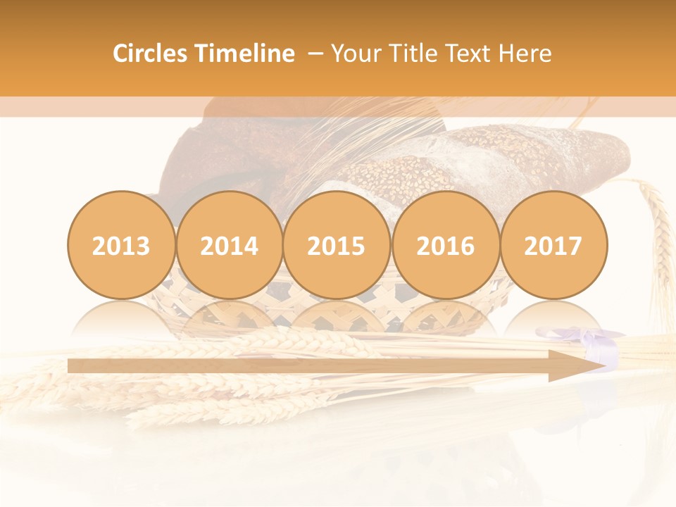 Bunch Spikelets Healthy PowerPoint Template