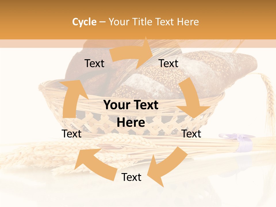Bunch Spikelets Healthy PowerPoint Template