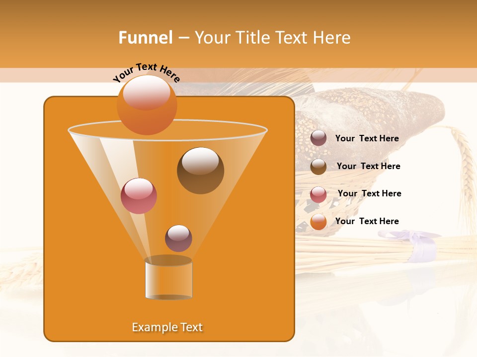 Bunch Spikelets Healthy PowerPoint Template