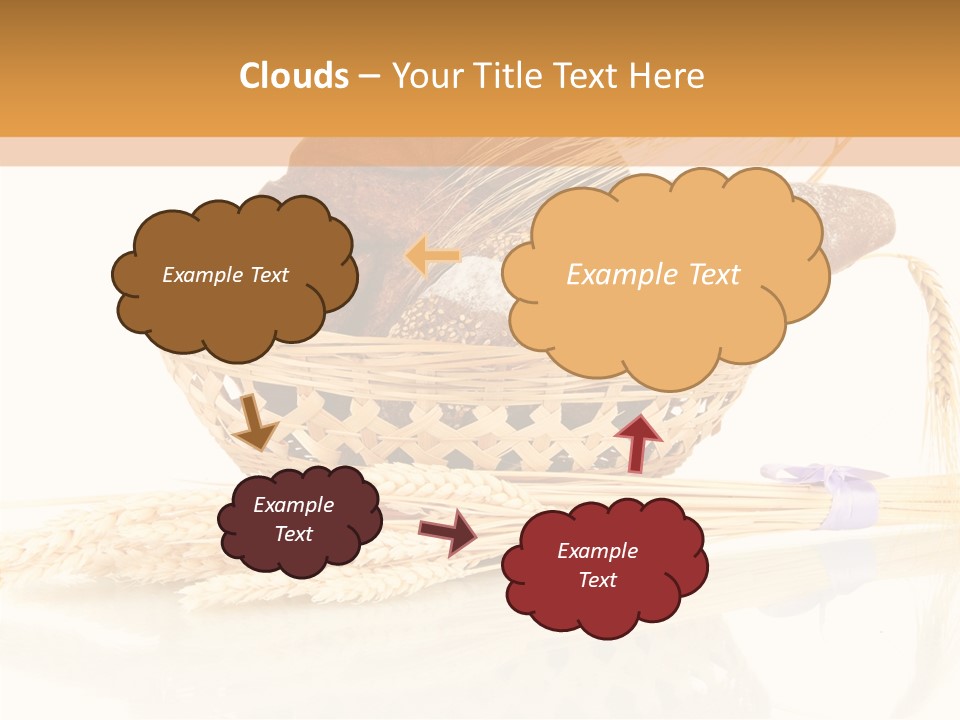 Bunch Spikelets Healthy PowerPoint Template
