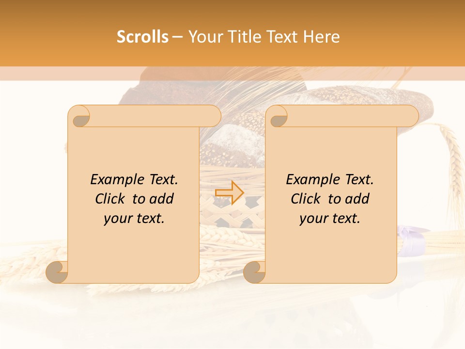 Bunch Spikelets Healthy PowerPoint Template