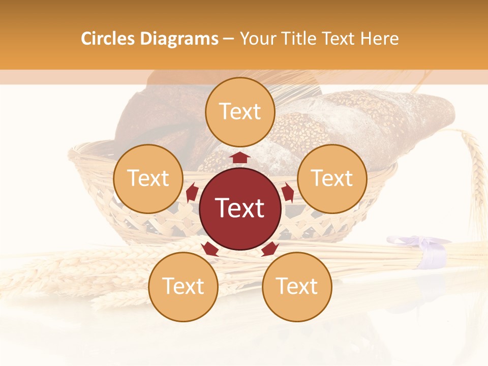 Bunch Spikelets Healthy PowerPoint Template