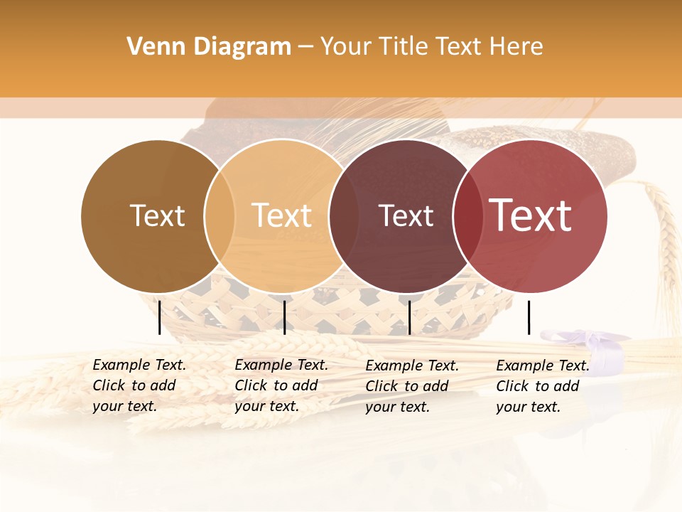 Bunch Spikelets Healthy PowerPoint Template