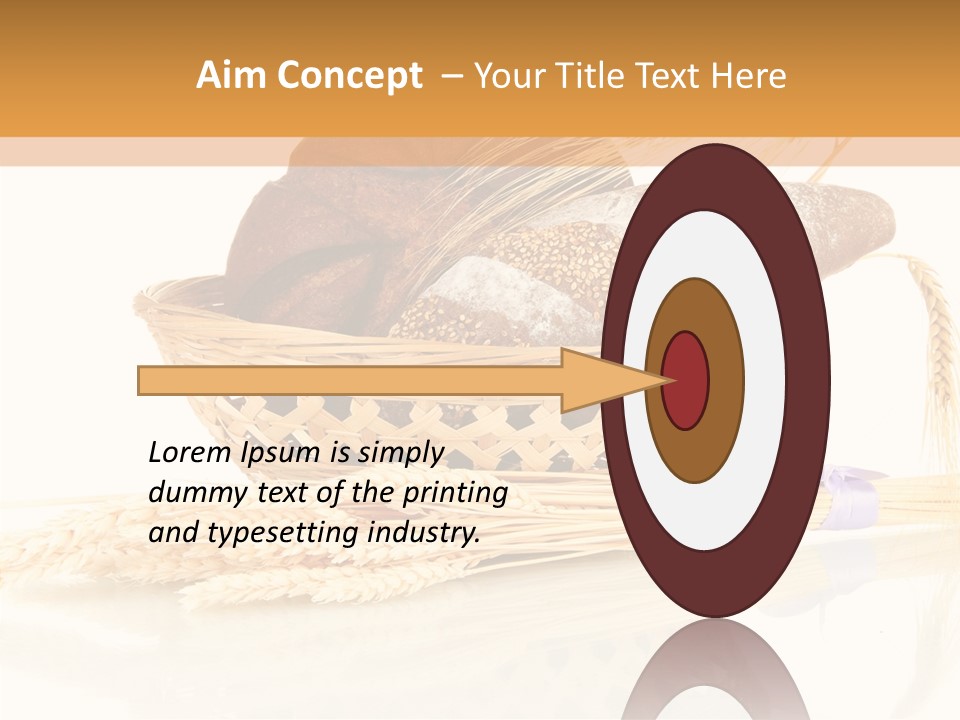 Bunch Spikelets Healthy PowerPoint Template