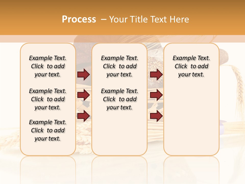 Bunch Spikelets Healthy PowerPoint Template
