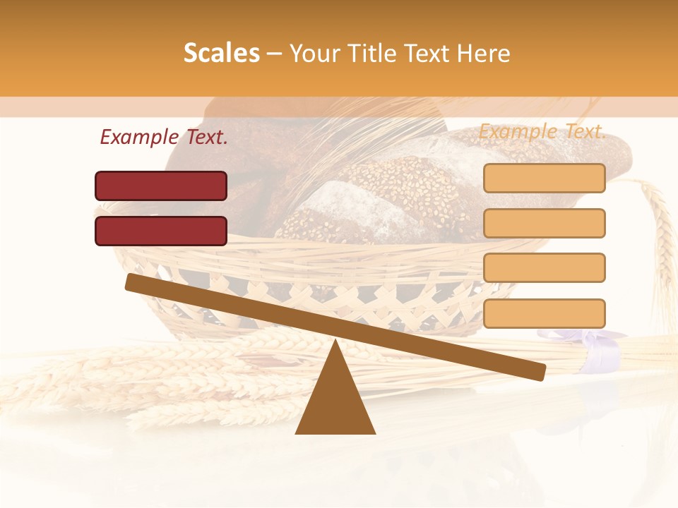 Bunch Spikelets Healthy PowerPoint Template