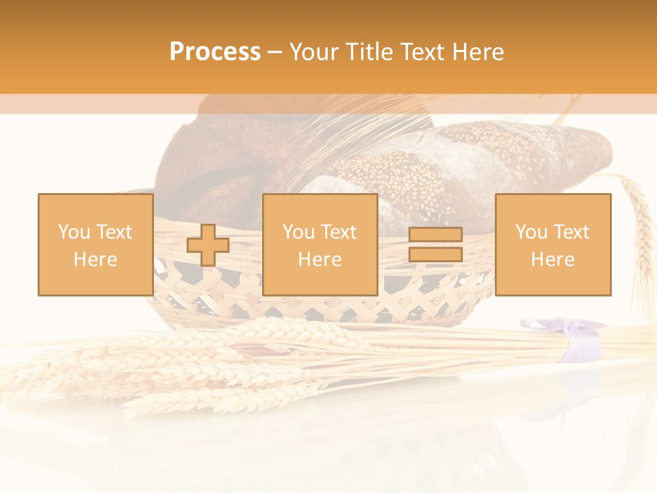 Bunch Spikelets Healthy PowerPoint Template